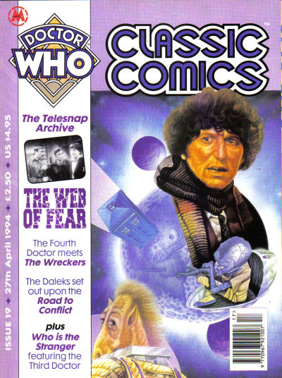 Cover for Doctor Who: Classic Comics (Marvel UK, 1992 series) #19