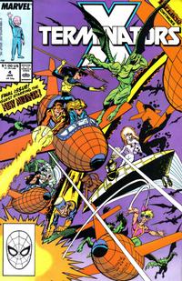 Cover Thumbnail for X-Terminators (Marvel, 1988 series) #4 [Direct]