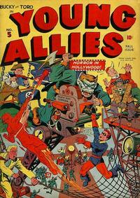 Cover for Young Allies (Marvel, 1941 series) #5