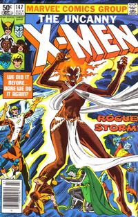 Cover Thumbnail for The Uncanny X-Men (Marvel, 1981 series) #147 [Newsstand]