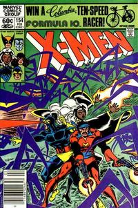Cover Thumbnail for The Uncanny X-Men (Marvel, 1981 series) #154 [Newsstand]