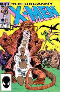 Cover Thumbnail for The Uncanny X-Men (Marvel, 1981 series) #187 [Direct]