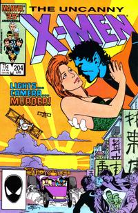 Cover Thumbnail for The Uncanny X-Men (Marvel, 1981 series) #204 [Direct]