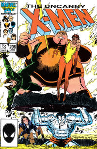 Cover for The Uncanny X-Men (Marvel, 1981 series) #206 [Direct]