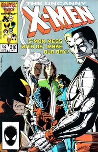 Cover for The Uncanny X-Men (Marvel, 1981 series) #210 [Direct]