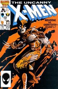 Cover Thumbnail for The Uncanny X-Men (Marvel, 1981 series) #212 [Direct]