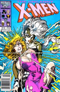 Cover Thumbnail for The Uncanny X-Men (Marvel, 1981 series) #214 [Newsstand]