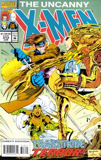Cover for The Uncanny X-Men (Marvel, 1981 series) #313 [Direct Edition]