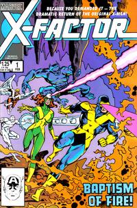 Cover Thumbnail for X-Factor (Marvel, 1986 series) #1 [Direct]