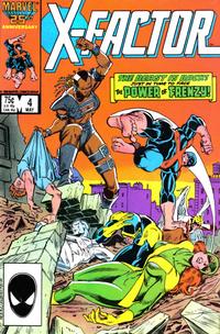 Cover Thumbnail for X-Factor (Marvel, 1986 series) #4 [Direct]