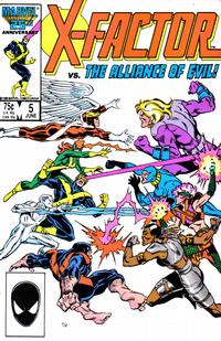 Cover Thumbnail for X-Factor (Marvel, 1986 series) #5 [Direct]