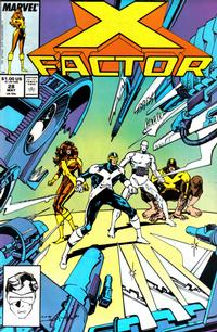 Cover Thumbnail for X-Factor (Marvel, 1986 series) #28 [Direct]