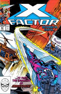 Cover Thumbnail for X-Factor (Marvel, 1986 series) #51 [Direct]