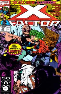 Cover Thumbnail for X-Factor (Marvel, 1986 series) #72 [Direct]