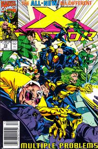 Cover for X-Factor (Marvel, 1986 series) #73 [Newsstand]