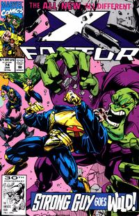 Cover Thumbnail for X-Factor (Marvel, 1986 series) #74 [Direct]