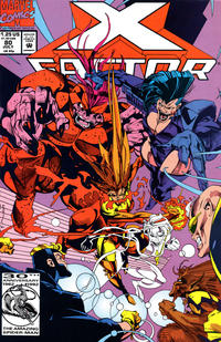 Cover Thumbnail for X-Factor (Marvel, 1986 series) #80 [Direct]