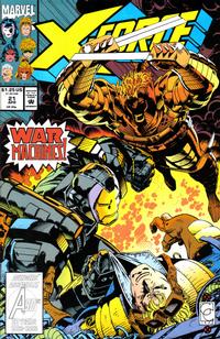 Cover Thumbnail for X-Force (Marvel, 1991 series) #21 [Direct]