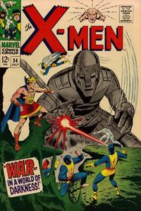 Cover for The X-Men (Marvel, 1963 series) #34