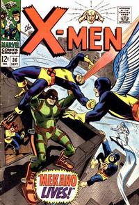 Cover Thumbnail for The X-Men (Marvel, 1963 series) #36