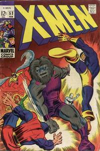 Cover for The X-Men (Marvel, 1963 series) #53