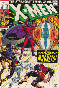 Cover for The X-Men (Marvel, 1963 series) #63