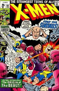 Cover for The X-Men (Marvel, 1963 series) #68