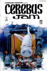 Cover Thumbnail for Cerebus Jam (Aardvark-Vanaheim, 1985 series) #1