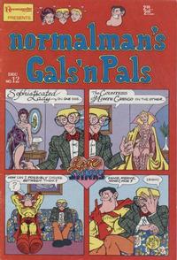 Cover Thumbnail for normalman (Renegade Press, 1985 series) #12