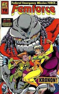 Cover for FemForce (AC, 1985 series) #72