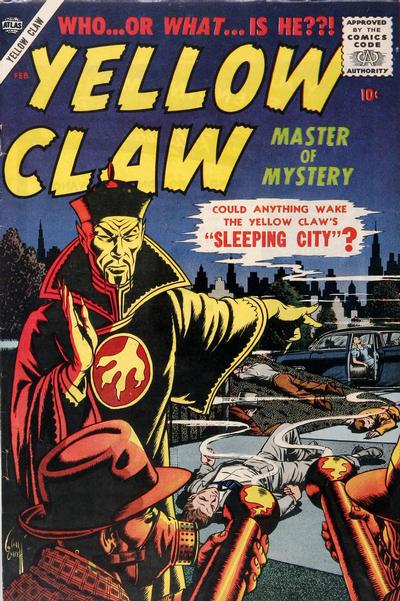 Cover for Yellow Claw (Marvel, 1956 series) #3
