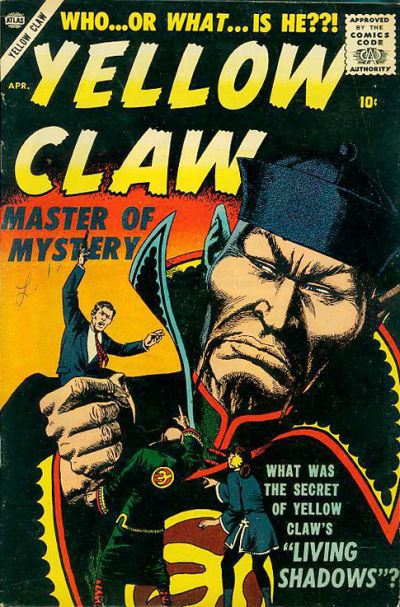Cover for Yellow Claw (Marvel, 1956 series) #4