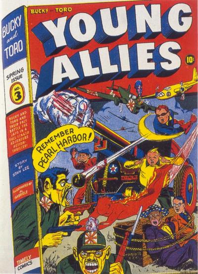 Cover for Young Allies (Marvel, 1941 series) #3
