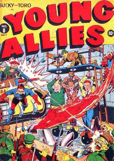 Cover for Young Allies (Marvel, 1941 series) #8