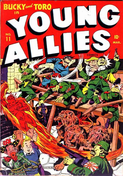 Cover for Young Allies (Marvel, 1941 series) #11