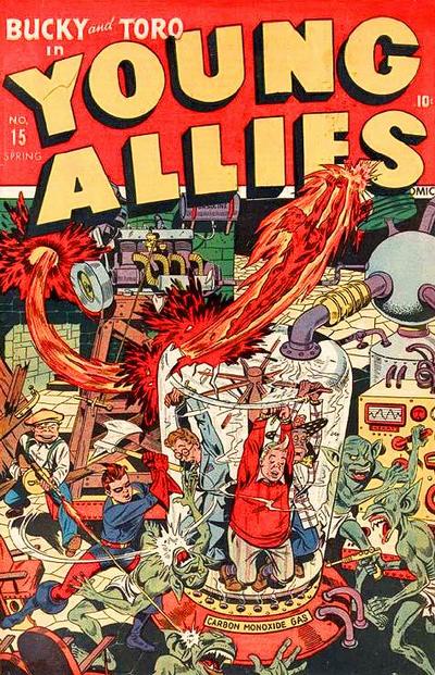 Cover for Young Allies (Marvel, 1941 series) #15