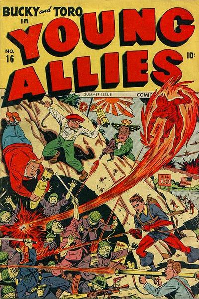 Cover for Young Allies (Marvel, 1941 series) #16