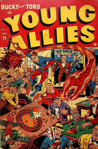 Cover for Young Allies (Marvel, 1941 series) #19