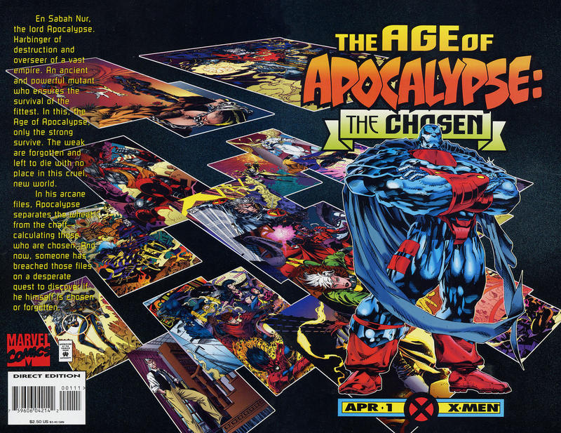 Cover for Age of Apocalypse: The Chosen (Marvel, 1995 series) 