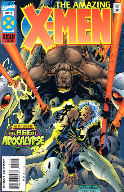 Cover for Amazing X-Men (Marvel, 1995 series) #4 [Direct Edition]