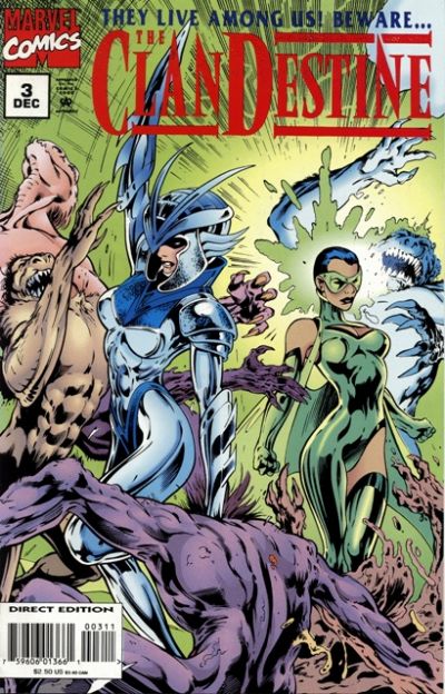 Cover for ClanDestine (Marvel, 1994 series) #3