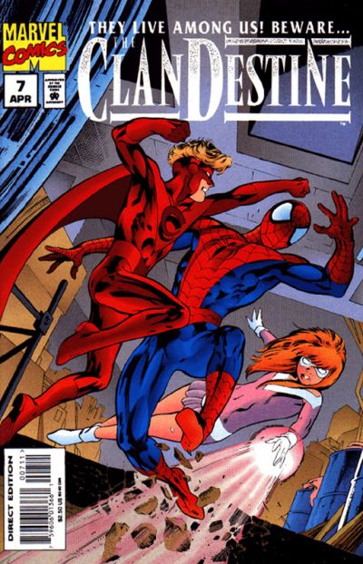 Cover for ClanDestine (Marvel, 1994 series) #7