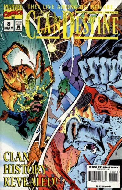 Cover for ClanDestine (Marvel, 1994 series) #8