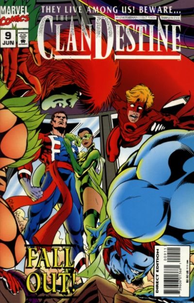 Cover for ClanDestine (Marvel, 1994 series) #9