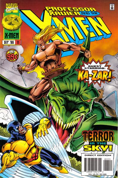 Cover for Professor Xavier and the X-Men (Marvel, 1995 series) #11