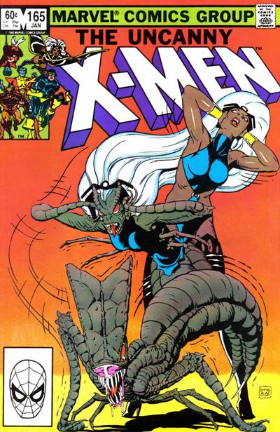 Cover for The Uncanny X-Men (Marvel, 1981 series) #165 [Direct]