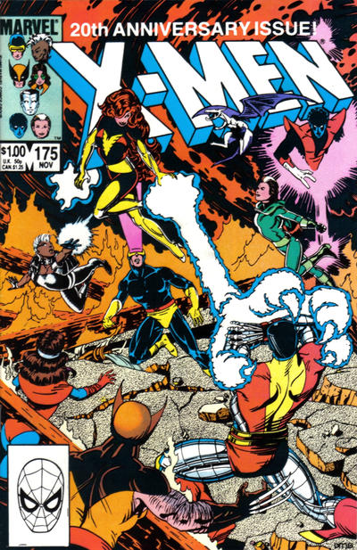 Cover for The Uncanny X-Men (Marvel, 1981 series) #175 [Direct]