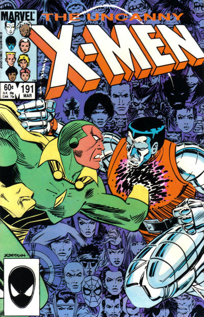 Cover for The Uncanny X-Men (Marvel, 1981 series) #191 [Direct]