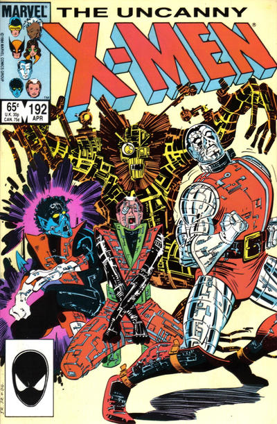 Cover for The Uncanny X-Men (Marvel, 1981 series) #192 [Direct]