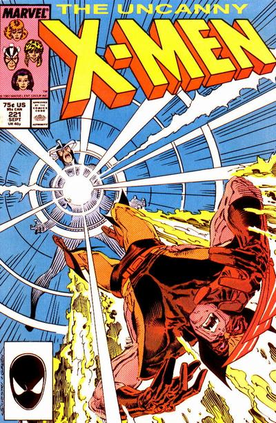 Cover for The Uncanny X-Men (Marvel, 1981 series) #221 [Direct]